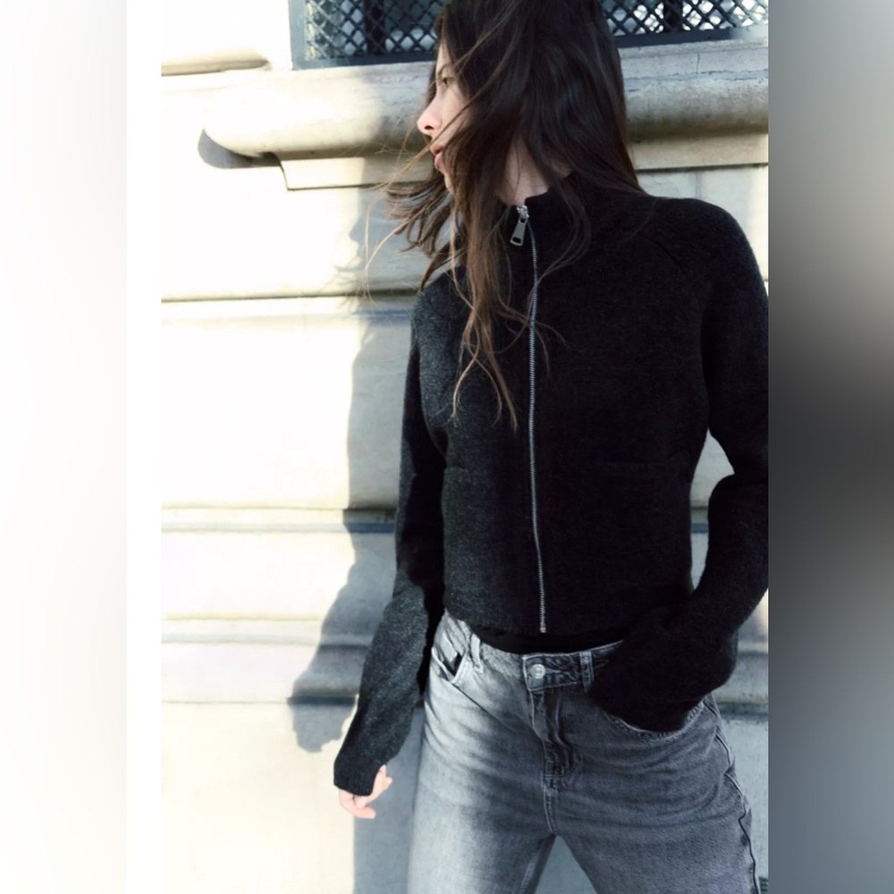 Zara Soft Knit Jacket - New